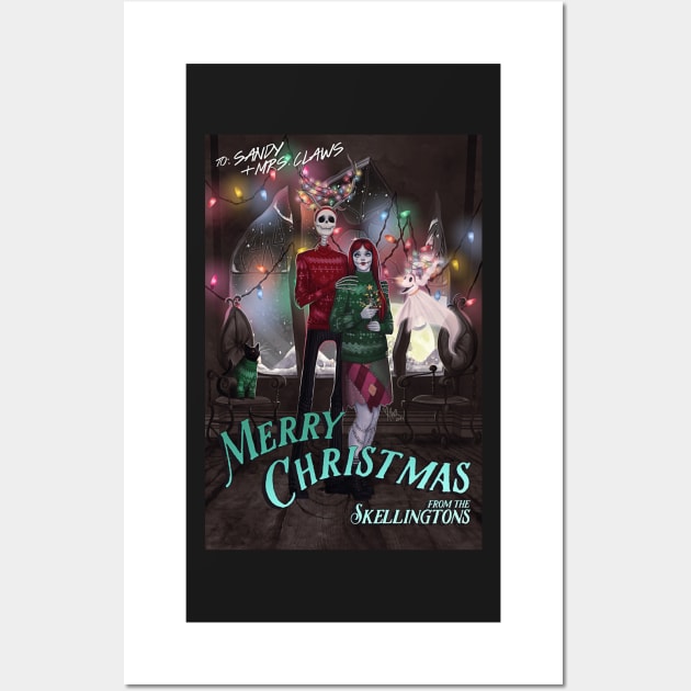 Christmas Card Wall Art by terasart